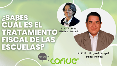 ¿Sabes cuál es el tratamiento fiscal de las Escuelas