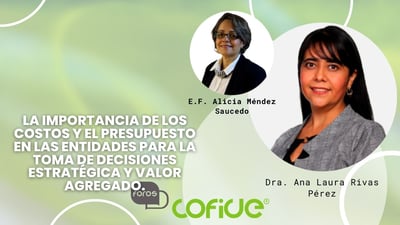 280323_La importancia de los costos y el presupuesto en las entidades para la toma de decisiones estratégica y valor agregado.