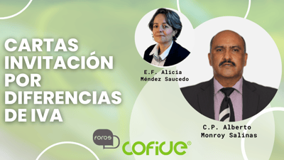 Cartas invitación por diferencias de IVA