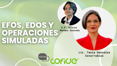 EFOS, EDOS y operaciones simuladas