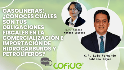 Gasolineras ¿Conoces cuáles son tus obligaciones fiscales en la comercialización e importación de Hidrocarburos y Petrolíferos