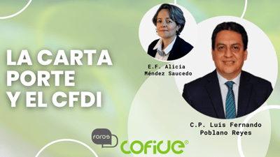 La Carta Porte y el CFDI