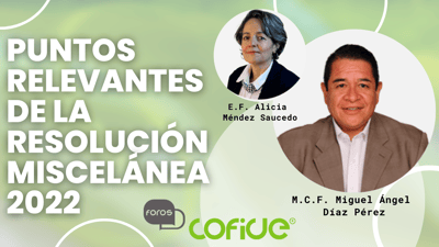 Puntos Relevantes de la Resolución Miscelánea 2022