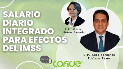 Salario Diario Integrado para efectos del IMSS
