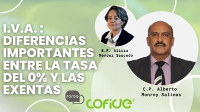 _I.V.A.  Diferencias Importantes entre la tasa del 0% y las exentas.